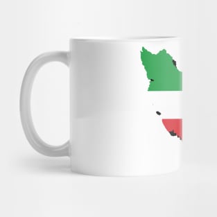 Iran Country Shape - Mini Version Mug